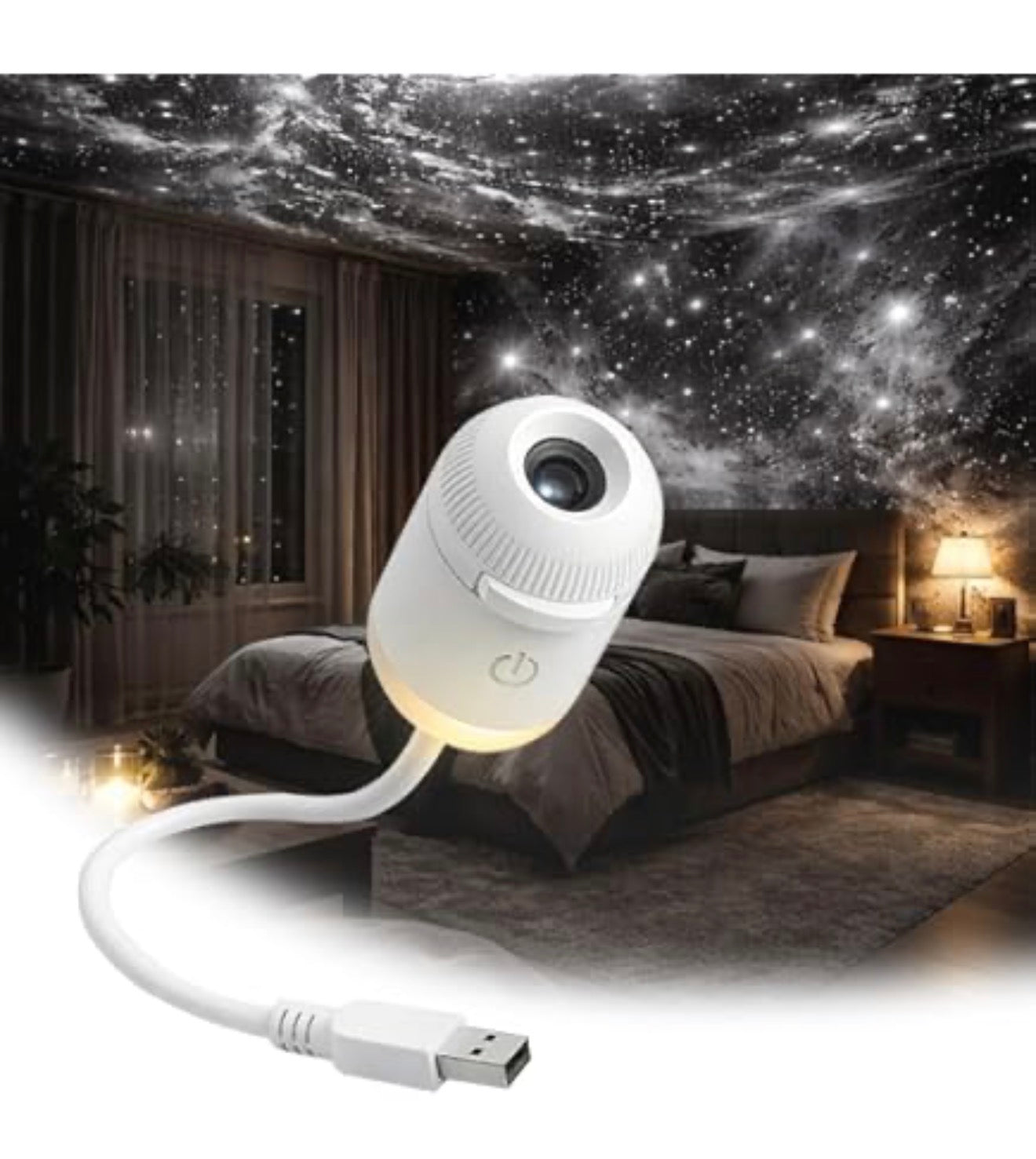 Galaxy Projector Night Light, USB