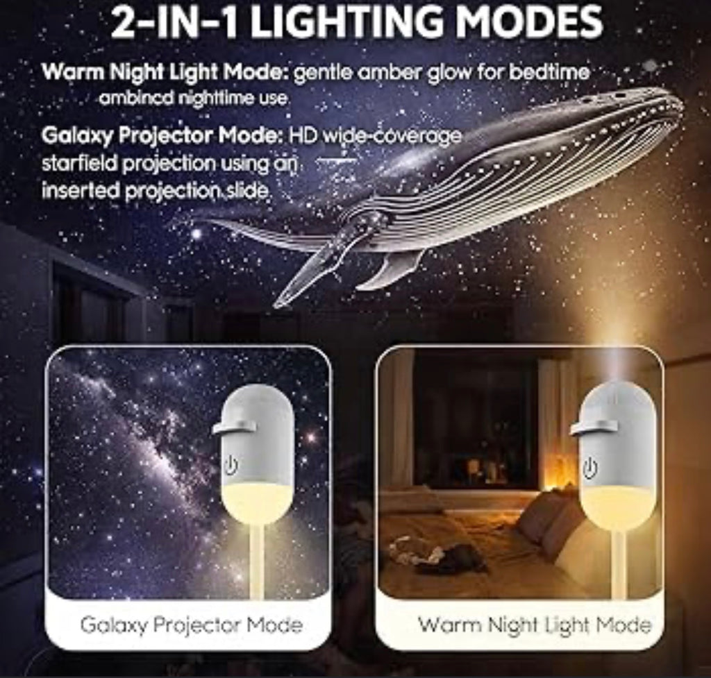 Galaxy Projector Night Light, USB